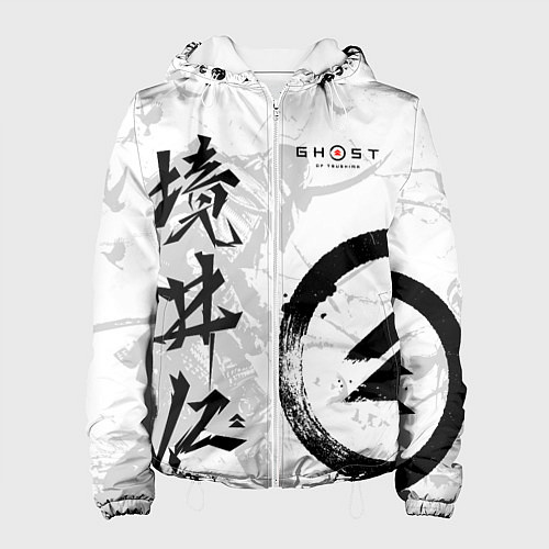 Женская куртка Ghost of Tsushima / 3D-Белый – фото 1
