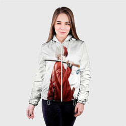 Куртка с капюшоном женская Шото Тодороки, цвет: 3D-белый — фото 2
