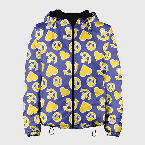 Женская куртка JoJo no Kimyou na Bouken / 3D-Черный – фото 1