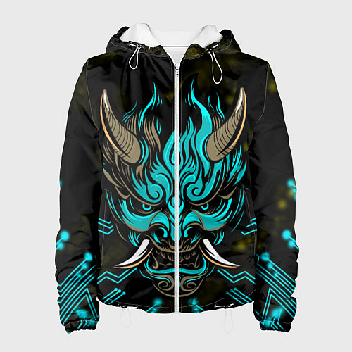 Женская куртка SAMURAI CYBERPUNK 2077 / 3D-Белый – фото 1