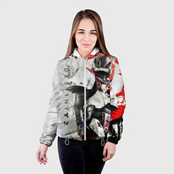 Куртка с капюшоном женская DESTINY, TITAN, цвет: 3D-белый — фото 2