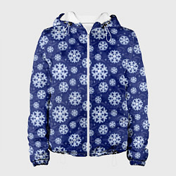 Женская куртка Снежинки