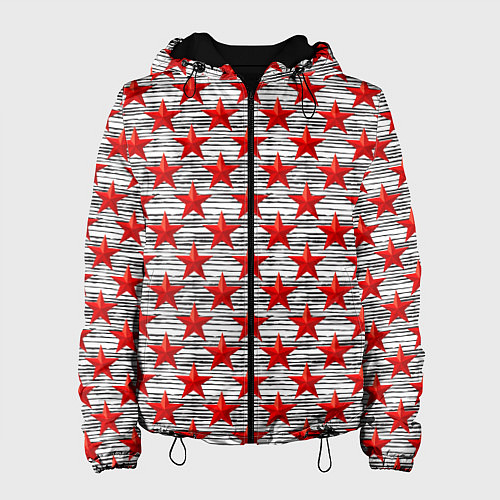 Женская куртка День защитника Отечества / 3D-Черный – фото 1