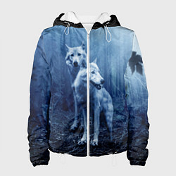 Женская куртка Волки