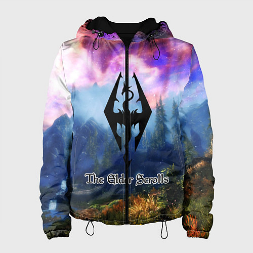 Женская куртка The Elder Scrolls / 3D-Черный – фото 1