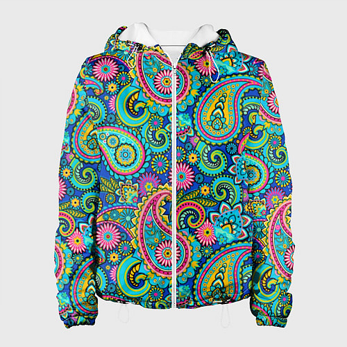 Женская куртка Славянские Узоры / 3D-Белый – фото 1