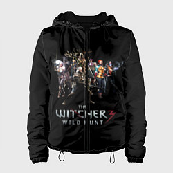 Куртка с капюшоном женская THE WITCHER ВЕДЬМАК 3, цвет: 3D-черный