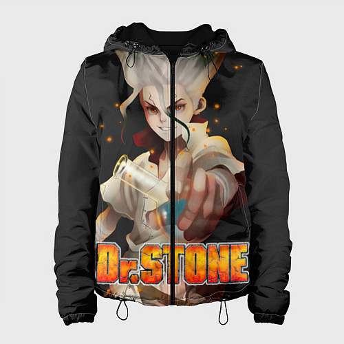 Женская куртка Доктор Стоун / 3D-Черный – фото 1