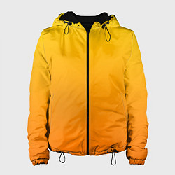 Женская куртка Оранжевый градиент