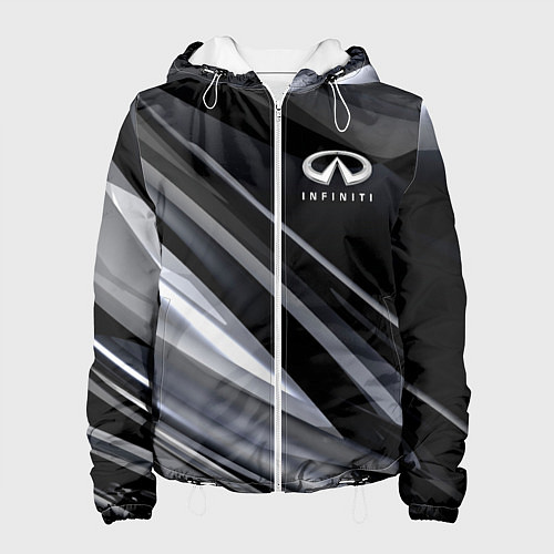 Женская куртка Infiniti / 3D-Белый – фото 1