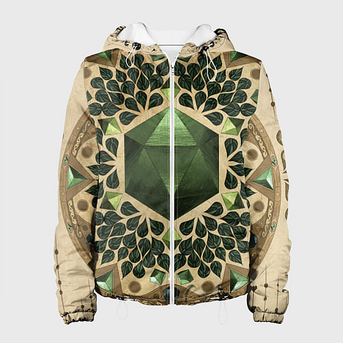 Женская куртка DnD Dices: Pattern / 3D-Белый – фото 1