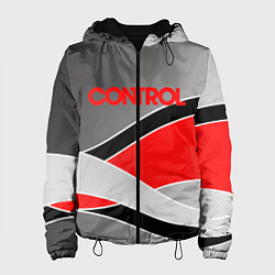 Куртка с капюшоном женская CONTROL S, цвет: 3D-черный