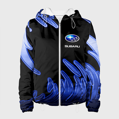 Женская куртка Subaru / 3D-Белый – фото 1
