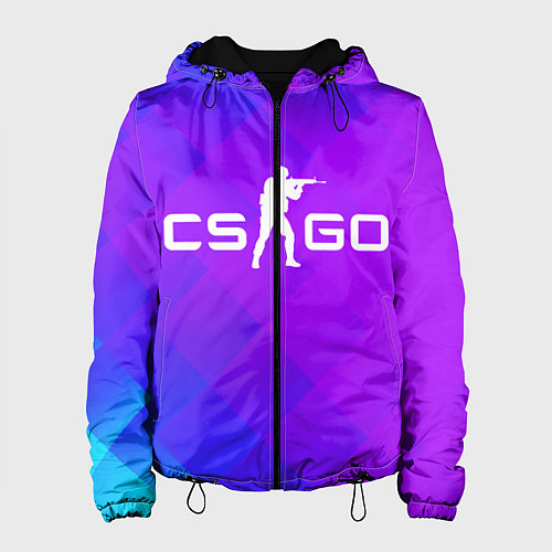 Женская куртка CS GO Disco Tech v2 / 3D-Черный – фото 1