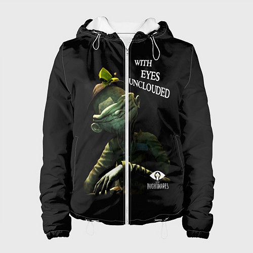 Женская куртка Little Nightmares длиннорукий / 3D-Белый – фото 1