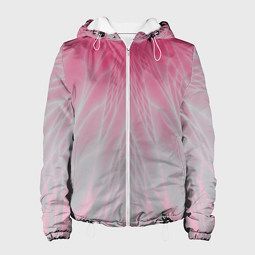 Женская куртка Абстракция / 3D-Белый – фото 1