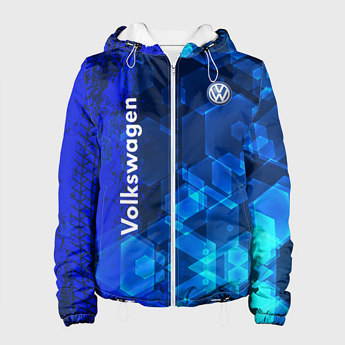 Женская куртка Volkswagen / 3D-Белый – фото 1