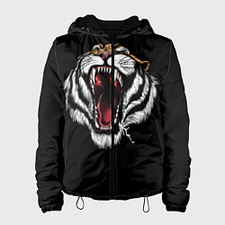 Куртка с капюшоном женская ТИГР, цвет: 3D-черный
