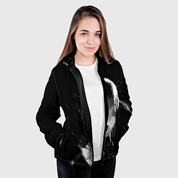 Куртка с капюшоном женская LINKIN PARK, цвет: 3D-черный — фото 2