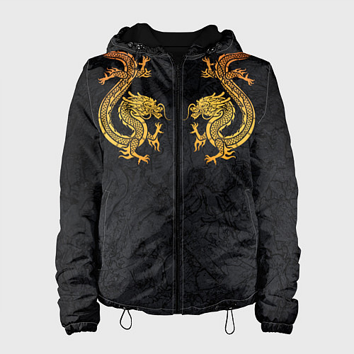 Женская куртка GOLD CHINA DRAGONS / 3D-Черный – фото 1