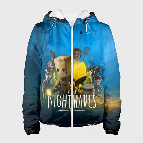 Женская куртка LITTLE NIGHTMARES 2 / 3D-Белый – фото 1