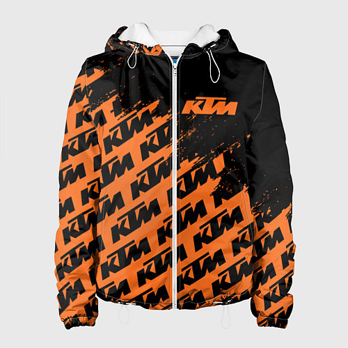 Женская куртка KTM КТМ / 3D-Белый – фото 1