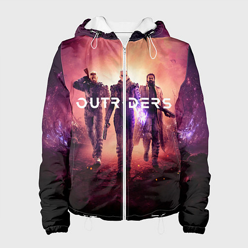 Женская куртка Outriders / 3D-Белый – фото 1