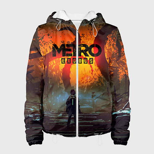 Женская куртка Metro Exodus / 3D-Белый – фото 1