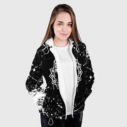 Куртка с капюшоном женская 7 СМЕРТНЫХ ГРЕХОВ МЕЛИОДАС, цвет: 3D-белый — фото 2