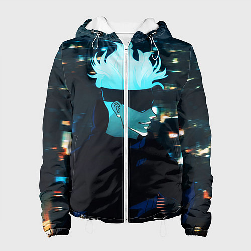 Женская куртка Магическая битва / 3D-Белый – фото 1