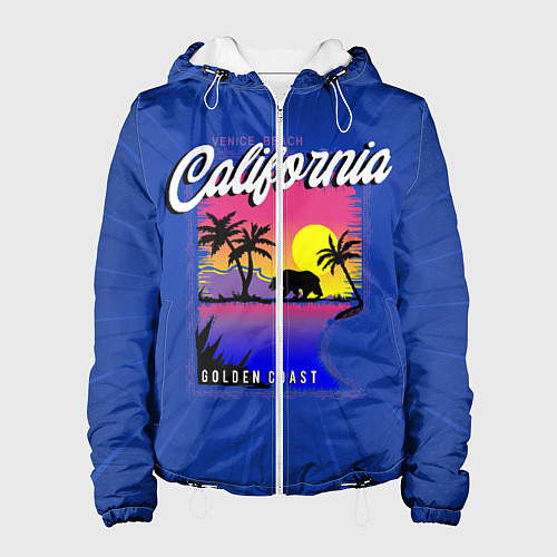 Женская куртка California golden coast / 3D-Белый – фото 1