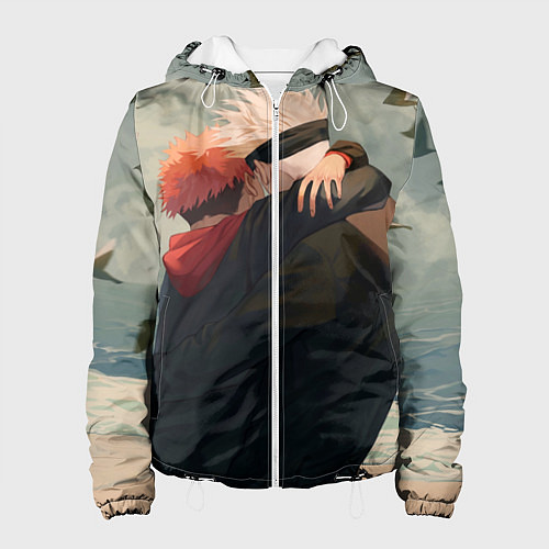 Женская куртка Hug Jujutsu kai / 3D-Белый – фото 1