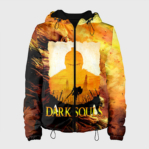 Женская куртка DARKSOULS SKULL&MAGIC / 3D-Черный – фото 1