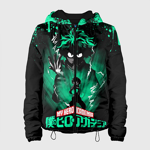 Женская куртка МОЯ ГЕРОЙСКАЯ АКАДЕМИЯ ДЭКУ / 3D-Черный – фото 1