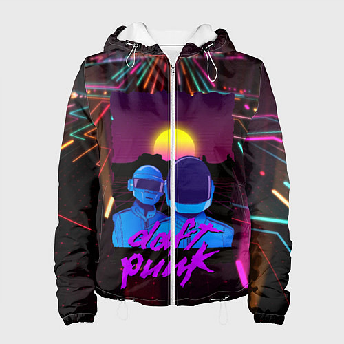 Женская куртка Daft Punk Electrix / 3D-Белый – фото 1
