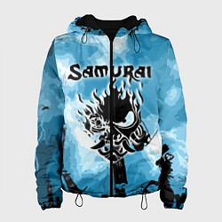 Куртка с капюшоном женская SAMURAI KING 2077, цвет: 3D-черный