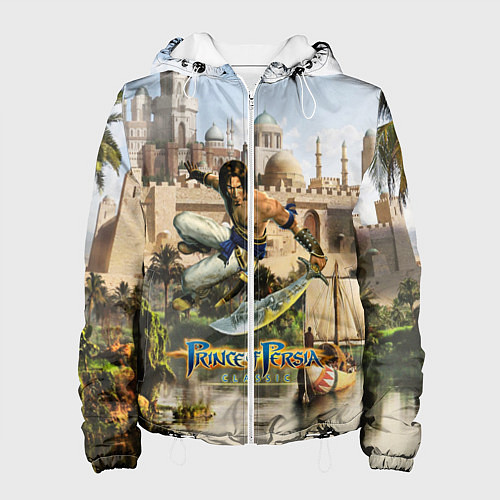 Женская куртка Принц Персии классика / 3D-Белый – фото 1