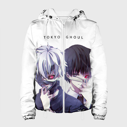 Женская куртка Токийский гуль / 3D-Белый – фото 1