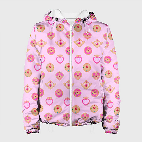 Женская куртка Sailor Moon / 3D-Белый – фото 1