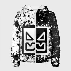 Женская куртка Geometry Dash: Black