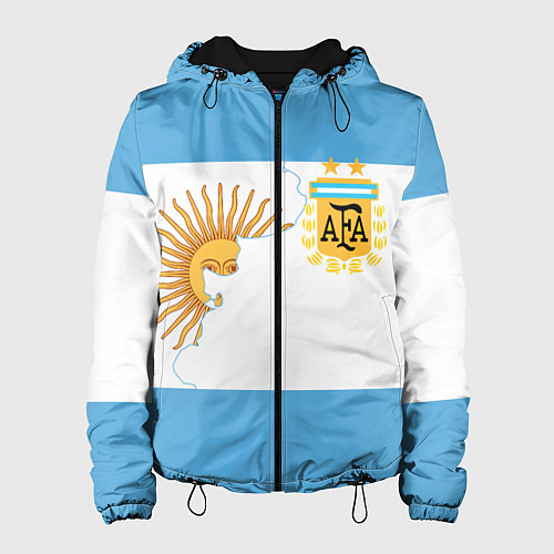 Женская куртка Сборная Аргентины / 3D-Черный – фото 1