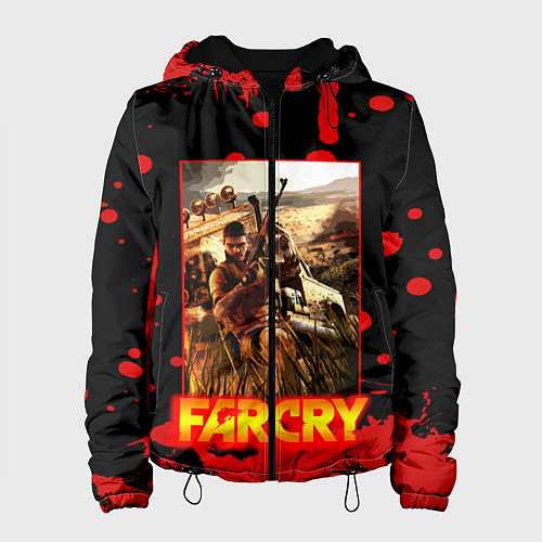 Женская куртка FARCRY ФАРКРАЙ GAME / 3D-Черный – фото 1