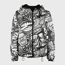 Женская куртка Тату ретро