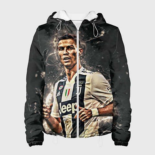 Женская куртка Криштиану Роналду Ювентус / 3D-Белый – фото 1