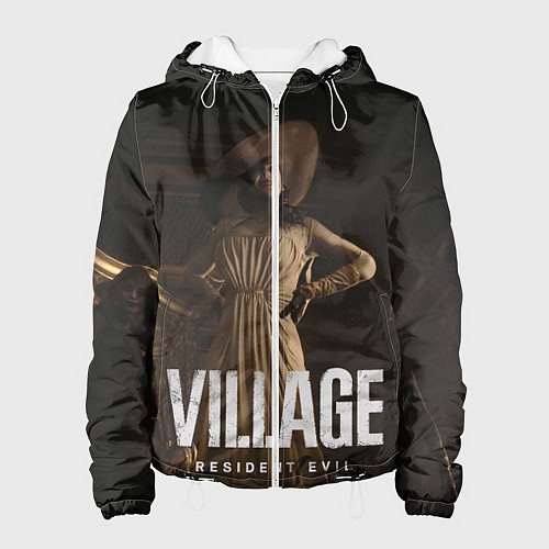 Женская куртка RESIDENT EVIL VILLAGE / 3D-Белый – фото 1