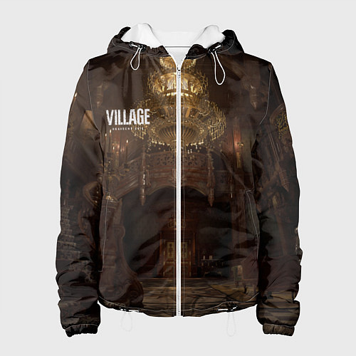 Женская куртка RESIDENT EVIL VILLAGE / 3D-Белый – фото 1