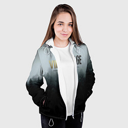 Куртка с капюшоном женская Resident Evil Village, цвет: 3D-белый — фото 2