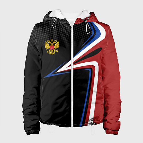 Женская куртка РОССИЯ RUSSIA UNIFORM / 3D-Белый – фото 1