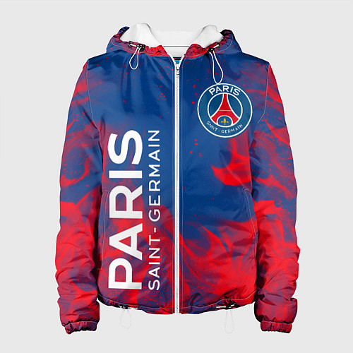 Женская куртка ФК ПСЖ PARIS SAINT GERMAIN / 3D-Белый – фото 1