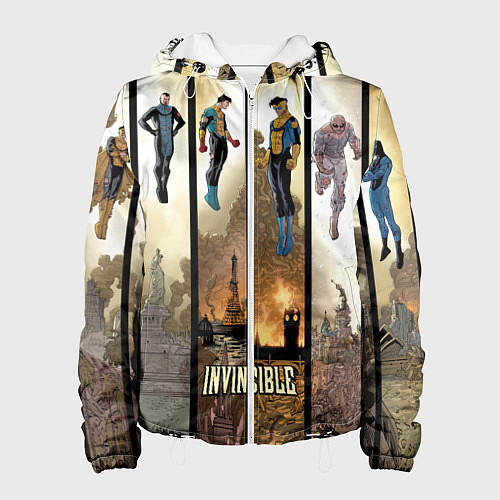 Женская куртка Неуязвимый Invincible / 3D-Белый – фото 1
